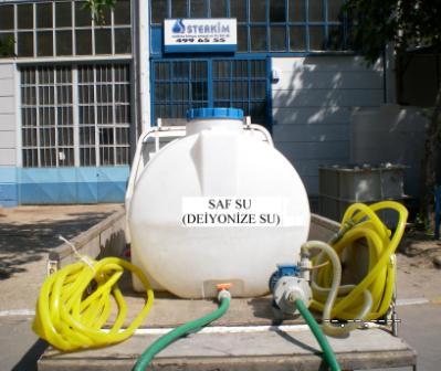 Saf Su (Deiyonize Su) Satışı
